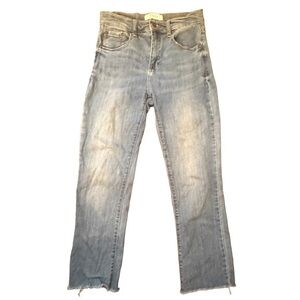 Pistola Light Wash Distressed Raw Hem Jeans Size 26